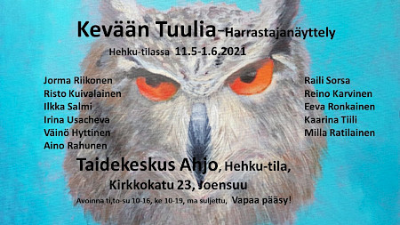 Taidekeskus Ahjo, Hehku-tila: Harrastajanäyttely "Kevään tuulia"