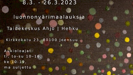 Taidekeskus Ahjo, Hehku-tila: Janne Erkkilä