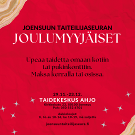 Joensuu Artist Association Christmas Fair