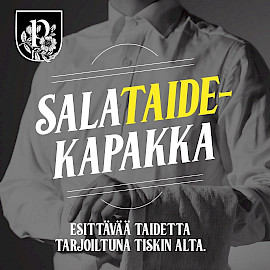 Salataidekapakka 12.9.2024 Taidekeskus Ahjossa