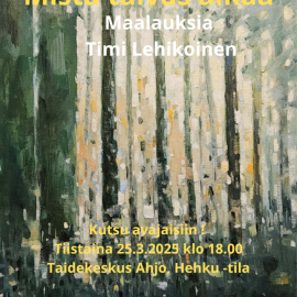 TAIDEKESKUS AHJO, HEHKU-TILA; TIMI LEHIKOINEN
