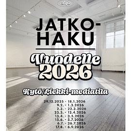 Näyttelyiden jatkohaku 2026