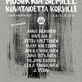 Musiikkia silmille, kuvataidetta korville-taidenäyttely 3.6.-31.8.2025