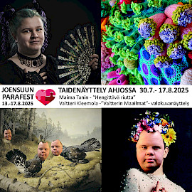 TAIDEKESKUS AHJO, JOENSUUN PARAFEST; MAIMA TANI JA VALTTERI KLEEMOLA
