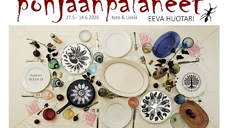 TAIDEKESKUS AHJO, KYTÖ/LIEKKI-TILA; EEVA HUOTARI - POHJAANPALANEET