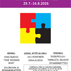 Parafestin taidenäyttely Taidekeskus Ahjossa